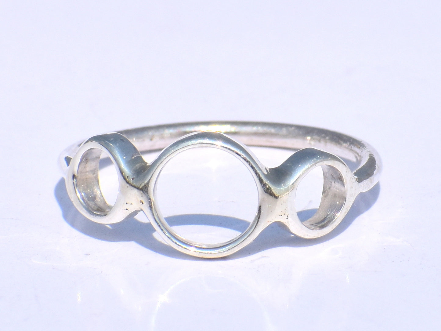 Hollow Ring, Silver Circle Ring, Handmade Ring, 925 Sterling Silver Ring, Chunky Ring, Boho Ring, Minimalist Ring, Geometric Ring