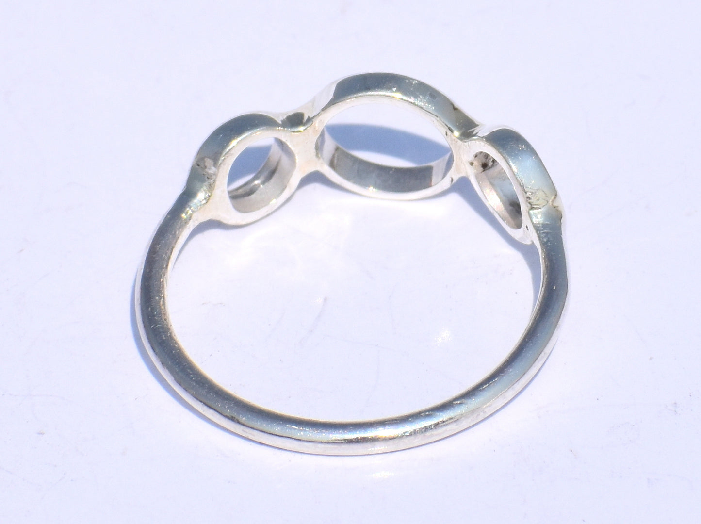Hollow Ring, Silver Circle Ring, Handmade Ring, 925 Sterling Silver Ring, Chunky Ring, Boho Ring, Minimalist Ring, Geometric Ring