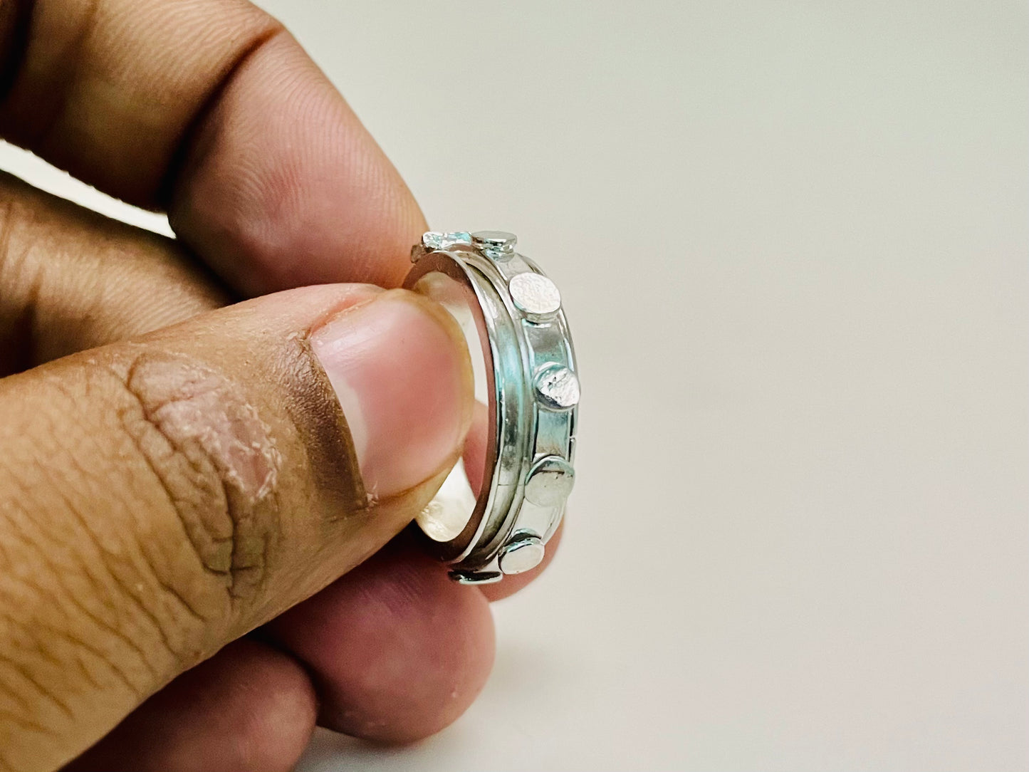 Star Spinner Ring, 925 Sterling Silver Ring, Handmade Ring