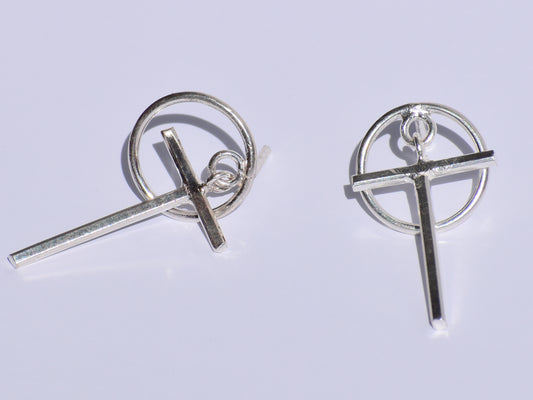 OT Shaped Earrings, Dangled & Drop Earrings, Silver Jewelry, Woman jewelry, Engagement Gift, Bohemian Jewelry, Promise Earrings, Earring