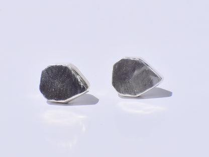 Earrings, Studs, Silver Earrings, Pear Earrings, Handmade Earrings, Drop Earrings, Tiny Silver Earrings, Silver Leaf Earrings, Gift For Her