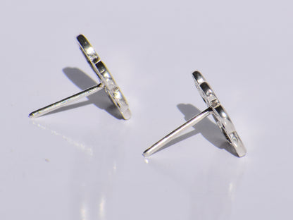 Silver Paw Studs Earrings, Dog Paw Studs Earrings, 925 Sterling Silver Studs Earrings, Handmade Jewellery, Anniversary Gift, Gift For Women