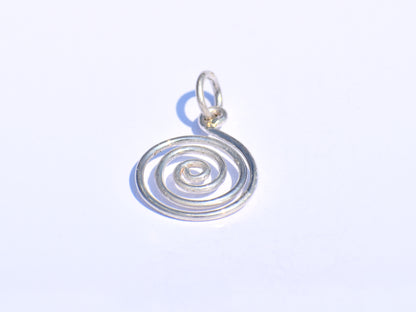 Spiral Pendant Necklace, Silver Spiral Pendant, Greek Pendant, Handmade Pendant, Necklace For Women, Fashion Jewelry, Silver Women's Jewelry