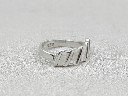 Minimalist Silver Ring, Stacking Ring, Dainty Ring, Handmade Ring, 925 Sterling Silver Ring, Wedding Ring, Anniversary Gift, Gift For Women