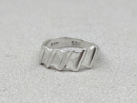 Minimalist Silver Ring, Stacking Ring, Dainty Ring, Handmade Ring, 925 Sterling Silver Ring, Wedding Ring, Anniversary Gift, Gift For Women