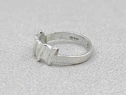 Minimalist Silver Ring, Stacking Ring, Dainty Ring, Handmade Ring, 925 Sterling Silver Ring, Wedding Ring, Anniversary Gift, Gift For Women