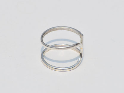 Silver Band Ring, Thin Dainty Ring, Sterling Silver Ring, Adjustable Ring, Silver Midi Ring, Statement Ring, Anniversary Gift, Gift For Her