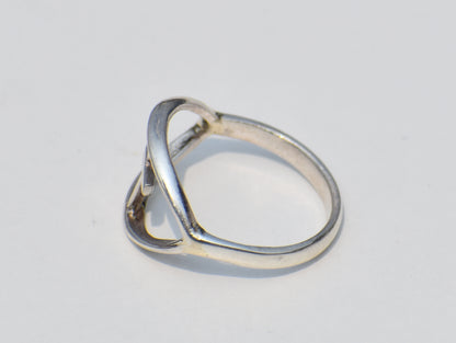 Silver Symbol Ring, Handmade Ring, Boho Ring, Jesus Christ Ring, Promise Ring, Ring For Her, Unique Ring, Statement Ring, Protection Jewelry