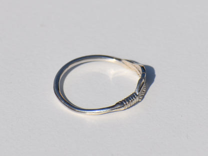 Silver Wing Ring, Silver Feather Ring, Sterling Silver Ring, Handmade Ring, Thin Dainty Ring, Friendship Ring, Back To School, Gift For Her