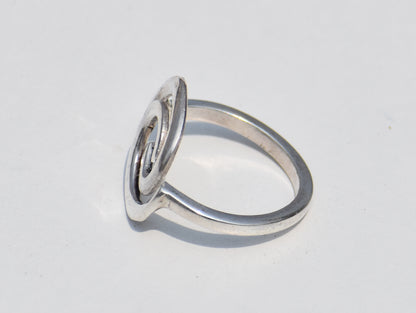 Spiral Ring, Swing Ring, Coil Ring, Midi Ring, Handmade Ring, 925 Silver Ring, Unisex Jewelry, Statement Ring, Adjustable Ring, Chunky Ring