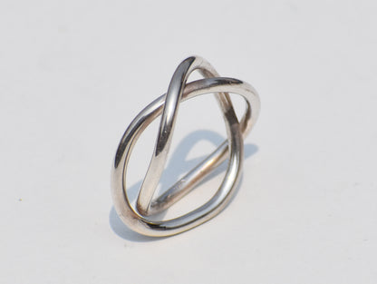 Spiral Ring, Yoga Ring, Meditation Ring, 925 Silver Ring, Handmade Ring, Anniversary Gift, Back To School, Chunky Ring, Swirl Ring, Gift Her