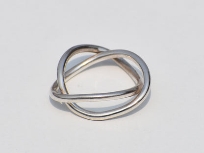 Spiral Ring, Yoga Ring, Meditation Ring, 925 Silver Ring, Handmade Ring, Anniversary Gift, Back To School, Chunky Ring, Swirl Ring, Gift Her