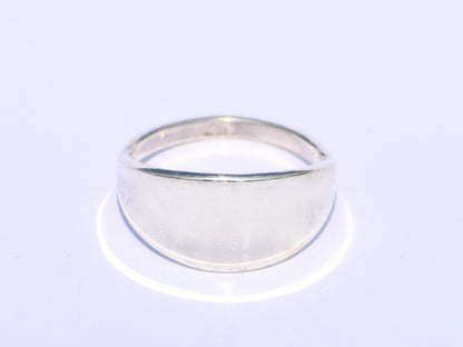 Signet Ring, Plain Design Ring, Pure Sterling Silver Ring, Simple Ring, Promise Ring, Unisex Ring, Everyday Ring, Band Ring , back To School
