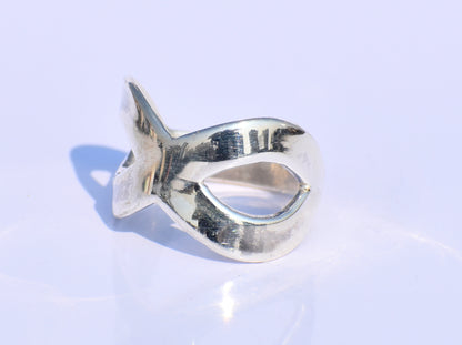Silver Infinity Ring, 925 Sterling Silver Ring, Handmade Ring, Statement Ring, Wedding Ring, Anniversary Gift, Women Jewelry, Gift For Women