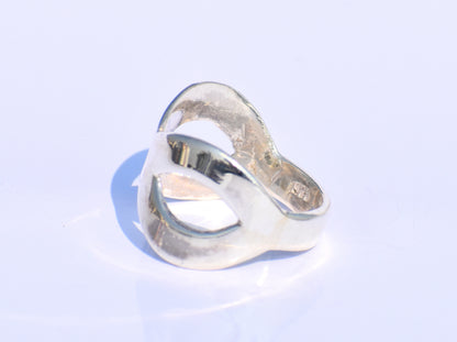 Silver Infinity Ring, 925 Sterling Silver Ring, Handmade Ring, Statement Ring, Wedding Ring, Anniversary Gift, Women Jewelry, Gift For Women