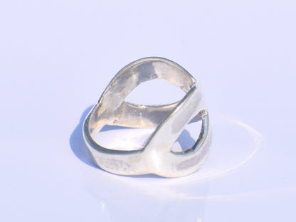 Silver Infinity Ring, 925 Sterling Silver Ring, Handmade Ring, Statement Ring, Wedding Ring, Anniversary Gift, Women Jewelry, Gift For Women