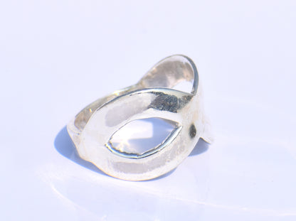 Silver Infinity Ring, 925 Sterling Silver Ring, Handmade Ring, Statement Ring, Wedding Ring, Anniversary Gift, Women Jewelry, Gift For Women