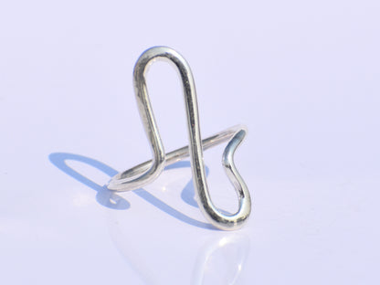 Spiral Ring, Wave Ring, 925 Sterling Silver Ring, Stacking Ring, Handmade Ring, Minimalist Ring, Statement Ring, Bohemian Ring, Ring For Her