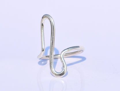 Spiral Ring, Wave Ring, 925 Sterling Silver Ring, Stacking Ring, Handmade Ring, Minimalist Ring, Statement Ring, Bohemian Ring, Ring For Her