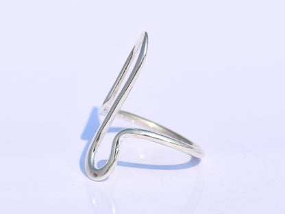 Spiral Ring, Wave Ring, 925 Sterling Silver Ring, Stacking Ring, Handmade Ring, Minimalist Ring, Statement Ring, Bohemian Ring, Ring For Her