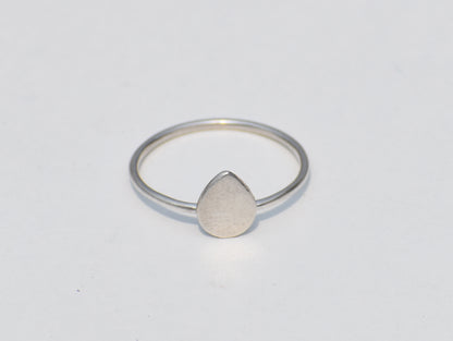 Marquis Ring, Rain Drop Ring, 925 Sterling Silver Ring, Silver Drop Ring, Tear Drop Ring, Friendship Ring, Pear Ring, Ring For Her, Toe Wear