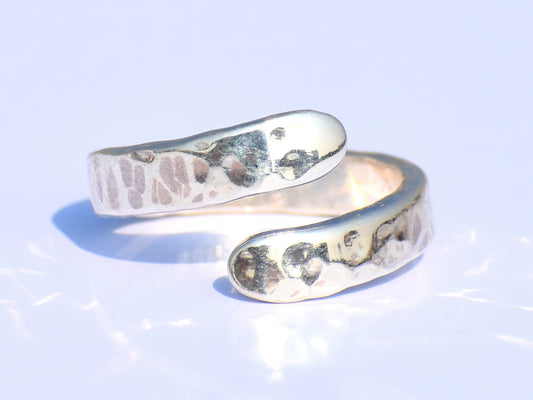 Open Ring, Sterling Silver Ring, Handmade Ring, Stacking Jewelry, Adjustable Ring, Minimalist Ring, Thumb Ring, Toe Ring, Ring For Her