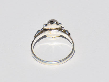 Moonstone Ring, 925 Silver Ring, Handmade Ring, Birthstone Ring, Gemstone Ring, Solitaire Ring, Women Jewelry, Valentine Gift, Gift For her