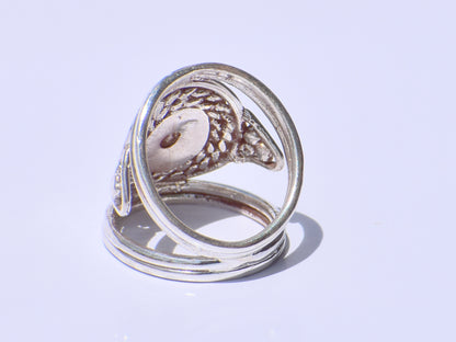 Moonstone Ring, Sterling Silver Ring, Precious Ring, Statement Ring, Handmade Ring, Wedding Ring, Bohemian Ring, Gemstone Ring, Gift For Her