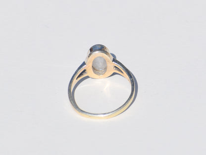 Moonstone Ring, Boho Ring, Handmade Ring, Sterling Silver Ring, Statement Ring, Precious Ring, Promise Ring, Wedding Ring, Anniversary Gift