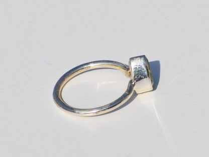 Peridot Ring, 925 Solid Sterling Silver, Peridot Quartz Gemstone, August Birthstone, Green Gemstone Ring, Statement Ring, Ring For Everyone