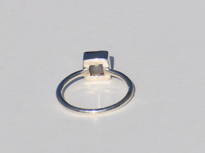 Rainbow Moonstone Ring, Natural Moonstone, Birthstone Ring, Blue Fire Moonstone, Bohemian Ring, Wedding Ring, Statement Ring, Gift For Her