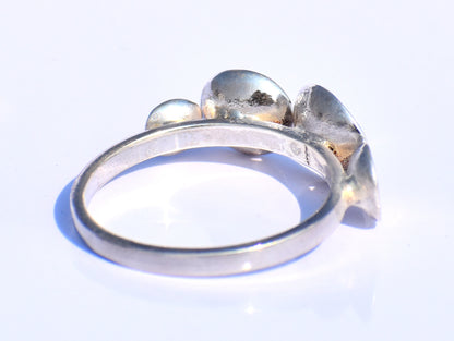 Silver Circle Ring, 925 Silver Ring, Handmade Ring, Dainty Ring, Bohemian Ring, Anniversary Gift, Stacking Ring, Boho Ring, Gift For Women