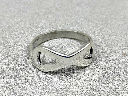 Infinity Ring, Silver Ring, Statement Ring, Stacking Ring, Wedding Ring, Sterling Silver Ring, Best Friend Gift, Ring For Her, Everyday Ring