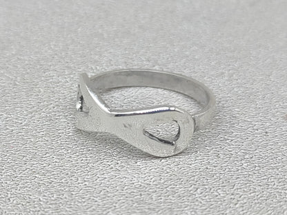 Infinity Ring, Silver Ring, Statement Ring, Stacking Ring, Wedding Ring, Sterling Silver Ring, Best Friend Gift, Ring For Her, Everyday Ring