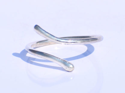 Double Ball Ring, Minimalist Jewelry, Bohemian Jewelry, Handmade Jewelry, Expensive Jewelry, Adjustable Ring, Women's Sterling Silver Ring