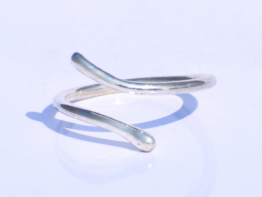 Double Ball Ring, Minimalist Jewelry, Bohemian Jewelry, Handmade Jewelry, Expensive Jewelry, Adjustable Ring, Women's Sterling Silver Ring
