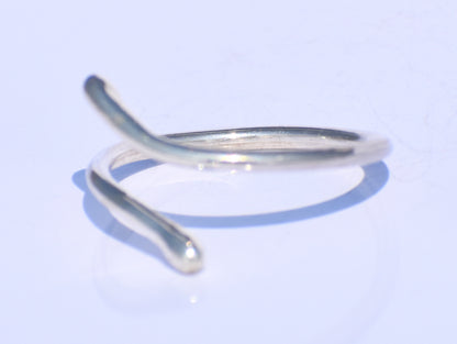 Double Ball Ring, Minimalist Jewelry, Bohemian Jewelry, Handmade Jewelry, Expensive Jewelry, Adjustable Ring, Women's Sterling Silver Ring