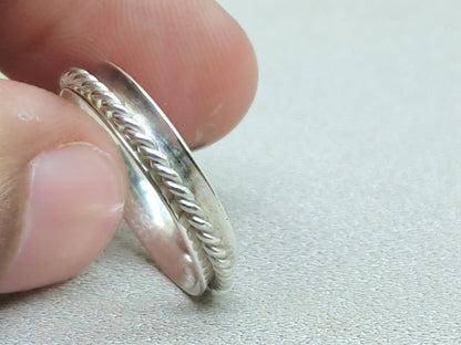 Spinner Ring, 925 Silver Ring, Anxiety Ring, Fidget Ring, Spinner Ring, Meditation Ring, Women Ring, Worry Ring, Thumb Ring, Gift For Her