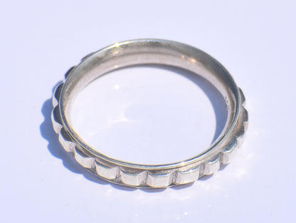 Spinner Ring, Band Ring, Sterling Silver Ring, Stacking Ring, Statement Ring, Unique Ring, Wedding Band, Thin Band, Handmade Band, Gift Ring