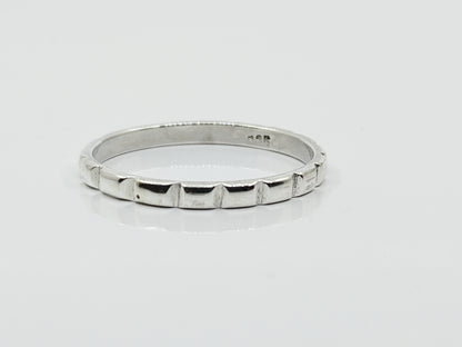 Stacking Ring, 925 Sterling Silver Ring, Handmade Ring, Midi Ring, Thumb Ring, Unisex Ring, Textured Ring, Yoga Ring, Band Ring, Gift Ring