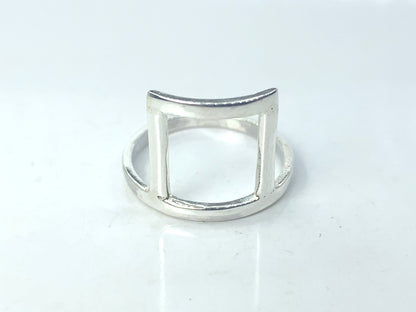 Stacking Ring, Sterling Silver Ring, Handmade Ring, Midi Ring, Chunky Silver Ring, Unisex Ring, Minimalist Ring, Fidget Ring, Gift For Her