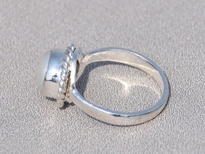 Natural Pearl Ring, Freshwater Pearl, Baroque Pearl Ring, Beach Ring, Sterling Silver Ring, Statement Ring, Personalized Gifts, Ring For Her