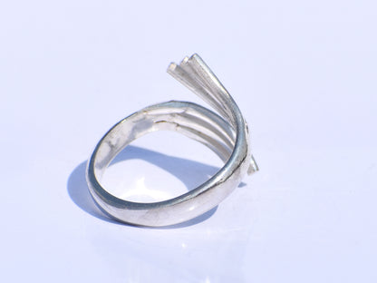 Silver Ring, Adjustable Ring, Handmade Ring, 925 Sterling Silver Jewelry, Stackable Ring, Promise Ring, Midi Ring, Unisex Jewelry, Gift Item