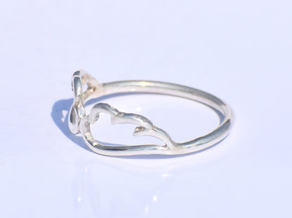 Silver Wing Ring, 925 Silver Ring, Handmade Ring, Delicate Silver Ring, Angel Wing Ring, Bohemian Ring, Wings Jewellery, Christmas Gift Ring