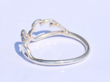 Silver Wing Ring, 925 Silver Ring, Handmade Ring, Delicate Silver Ring, Angel Wing Ring, Bohemian Ring, Wings Jewellery, Christmas Gift Ring