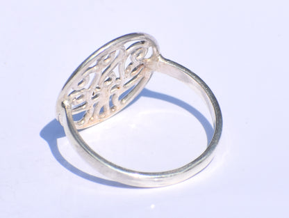 Spiral Ring, Silver Handcrafted Ring, 925 Sterling Silver Ring, Silver Tree Ring, Silver Dainty Ring, Silver Thin Ring, Silver Promise Ring