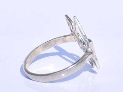 Silver Lotus Ring, Handmade Ring, 925 Sterling Silver Ring, Silver Flower Ring, Women Fashion Ring, Wedding Gift, Anniversary gift For Women