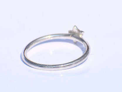 Silver Star Ring, Dainty Star Ring, Minimalistic Star Ring, Celestial Ring, Mini Star Ring, 925 Sterling Silver Ring, Thumb Ring, Boho Ring