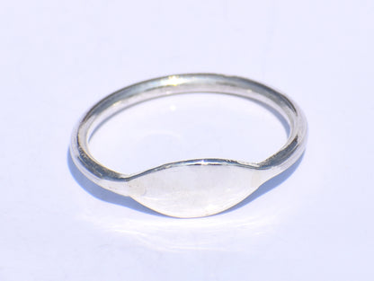 Signet Ring, Stacking Ring, Dainty Ring, Chunky Rings, Fidget Ring, Handmade Ring, 925 Silver Ring, Simple Ring, Everyday Ring, Gift For Her