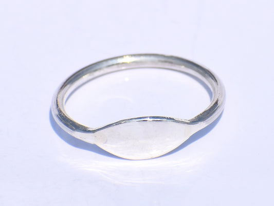 Signet Ring, Stacking Ring, Dainty Ring, Chunky Rings, Fidget Ring, Handmade Ring, 925 Silver Ring, Simple Ring, Everyday Ring, Gift For Her